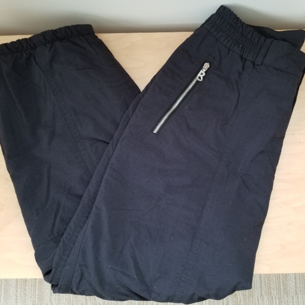BOGNER Rare Womens Black Ski Pants Multi Pocket 16